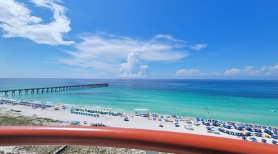 Free Beach Service For 2026! Stunning Gulf Front Condo!