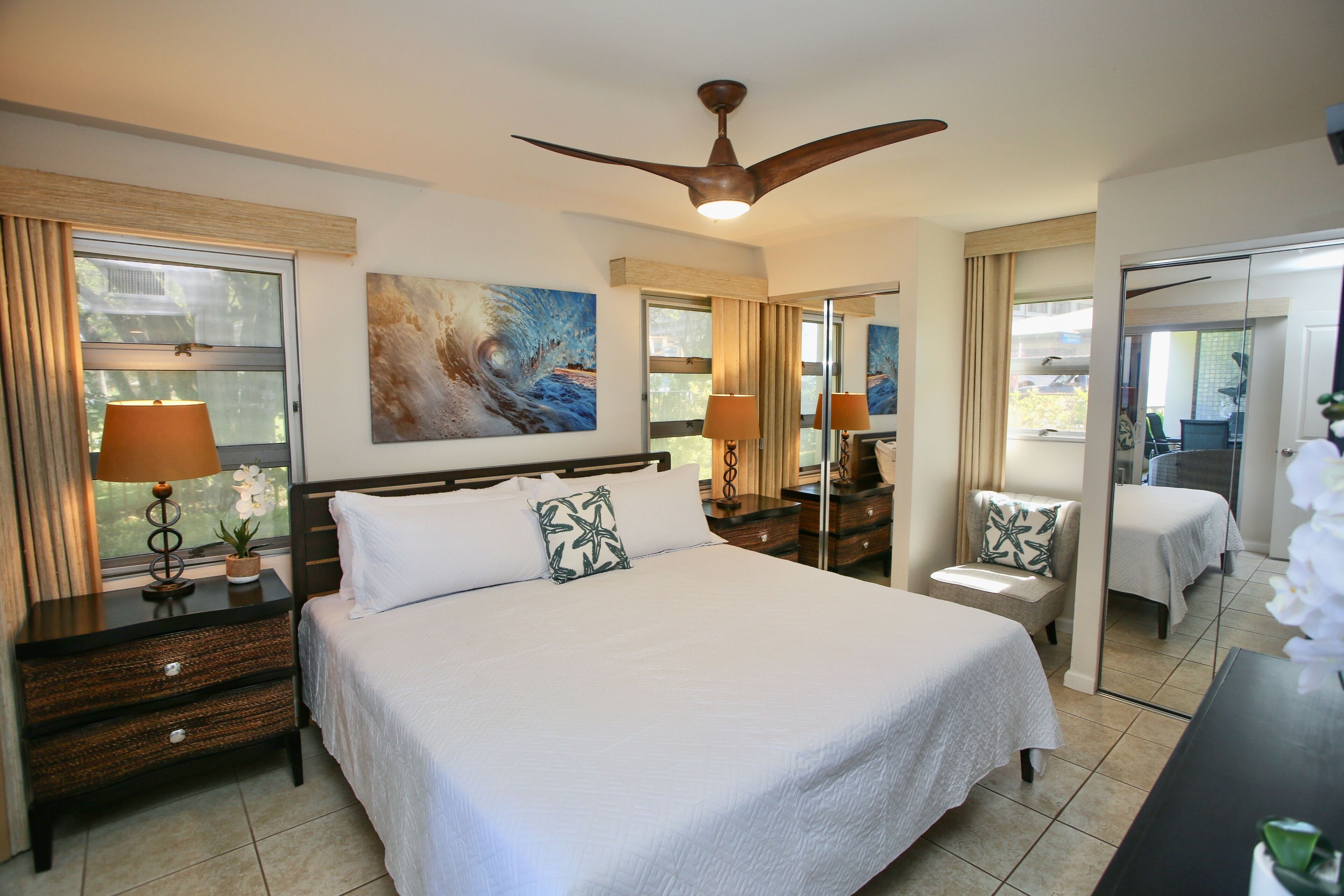 3 bedrooms, iron/ironing board, free WiFi, bed sheets