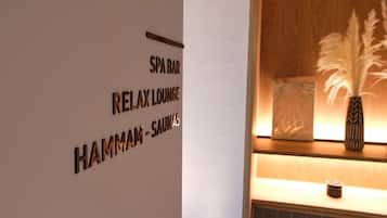 Discover a tranquil oasis with access to a spa bar, lounge, and hamman-saunas.