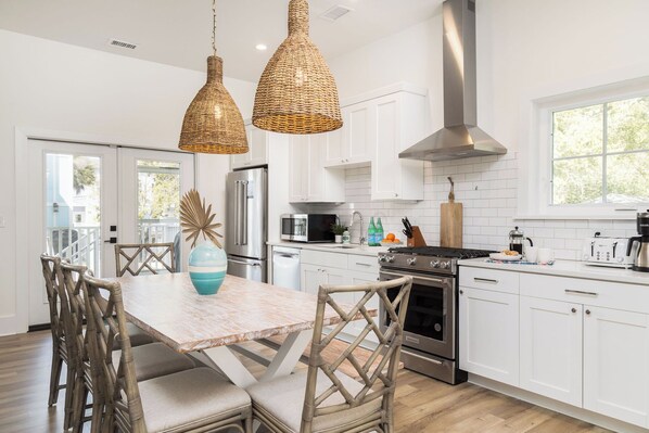 Fridge, dishwasher, coffee/tea maker, cookware/dishes/utensils - Stay @ Marie Marsh * Private Pool * Short Walk to Beach (Folly Beach)