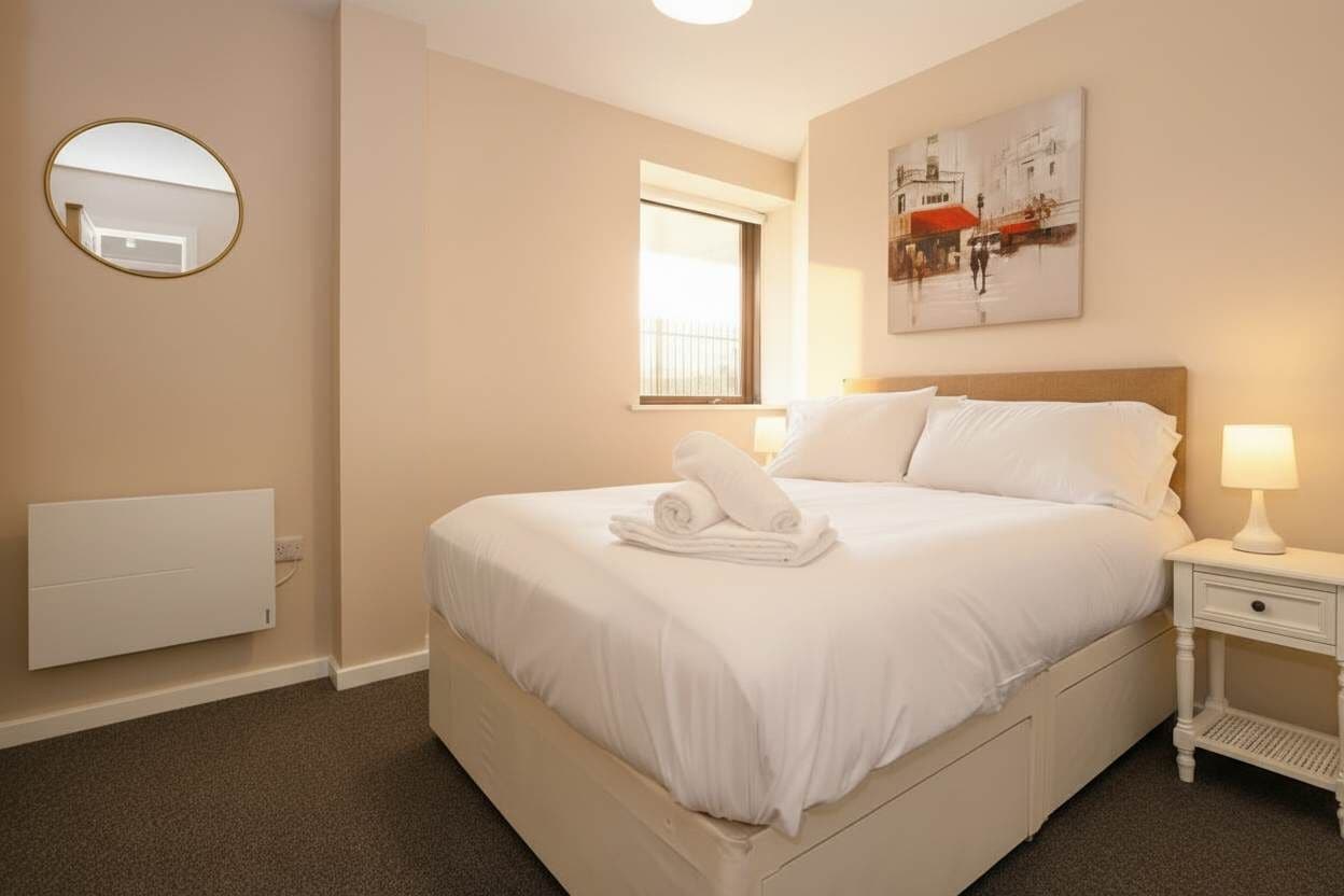 1 bedroom, desk, iron/ironing board, WiFi