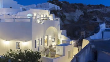 Fachada de la propiedad