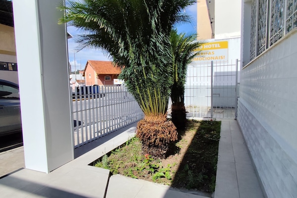 Voorkant van accommodatie