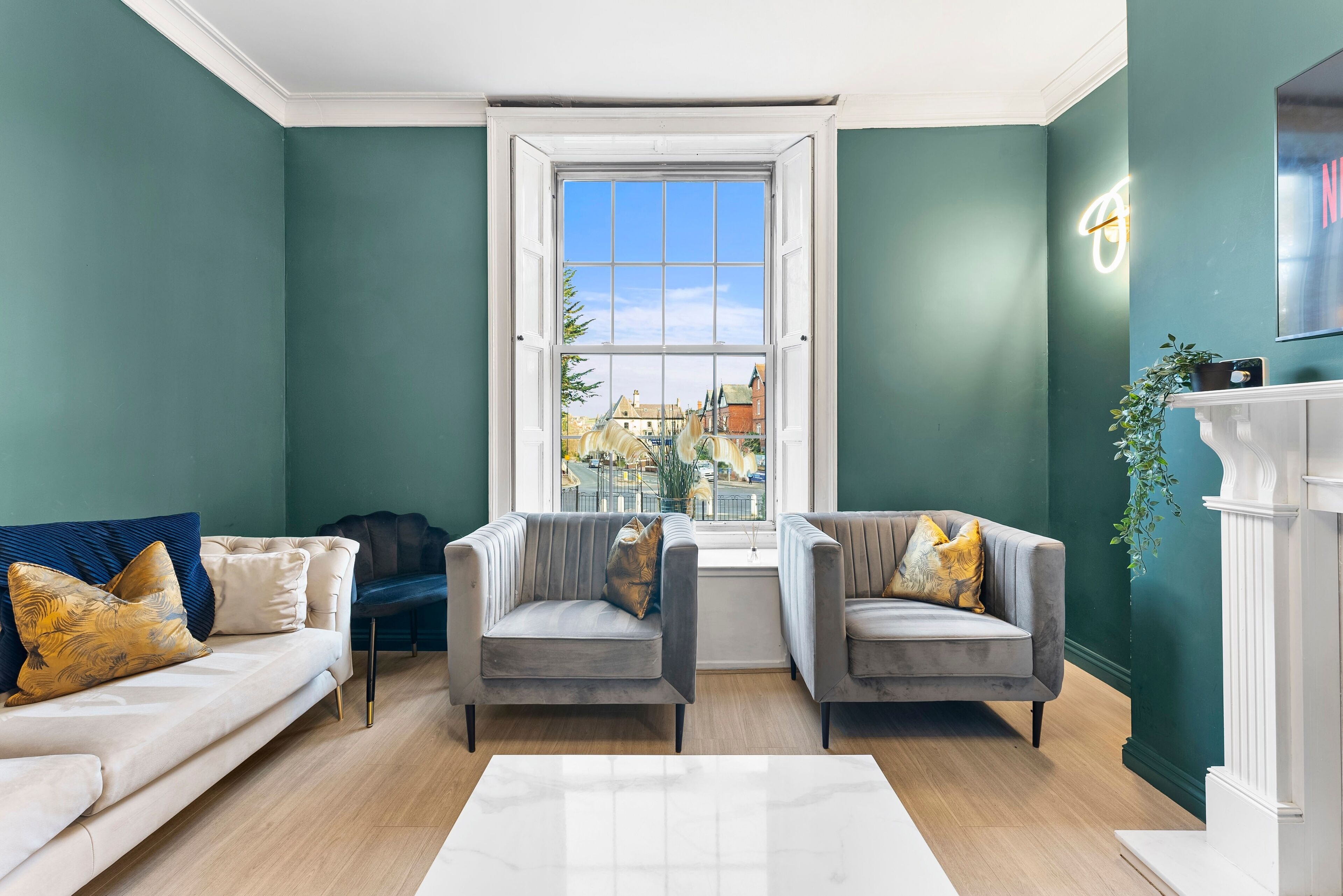 TV, video games, foosball