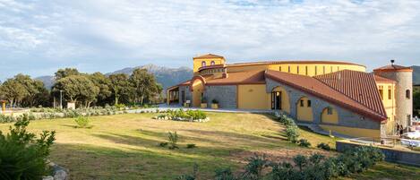 Entrée de l’hébergement