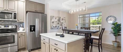 Condo, Multiple Beds, Patio (Majestic View Getaway) | Private kitchen | Coffee/tea maker