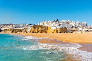 Enjoy beach access and panoramic views of the surrounding landscape and sea from this coastal hotel's hillside location.
