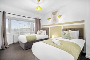 4 soveværelser, strygejern/strygebræt, weekendseng, gratis Wi-Fi