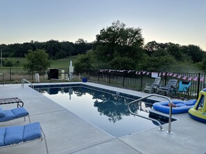 Außenpool, beheizter Pool