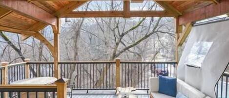 Àrea exterior de l'allotjament