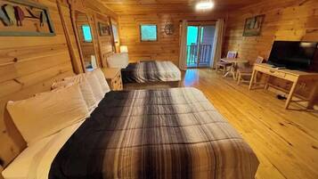 2 slaapkamers, een strijkplank/strijkijzer, gratis wifi, beddengoed