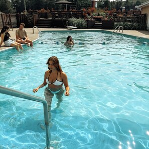 Seasonal outdoor pool