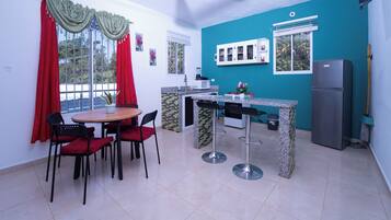 Microwave, coffee/tea maker, electric kettle, highchair