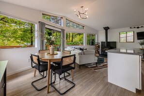 Interior - Whidbey Island A-Frame 2BR | Beach Access | Sauna (Clinton)