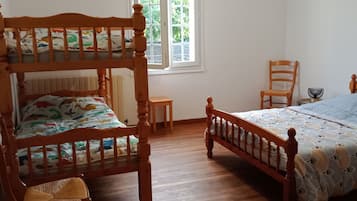 5 slaapkamers, reisbedje, gratis wifi