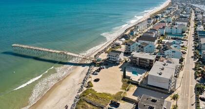 Serenity at Seascapes E Bldg. Steps to the Beach & Ocean Views 
Linens Included!