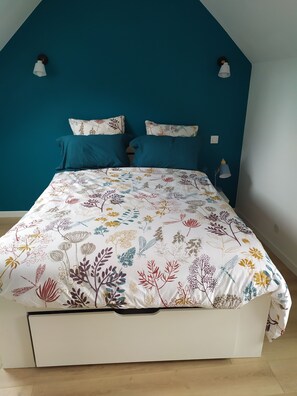 2 Schlafzimmer, Bügeleisen/Bügelbrett, kostenloses WLAN, Bettwäsche