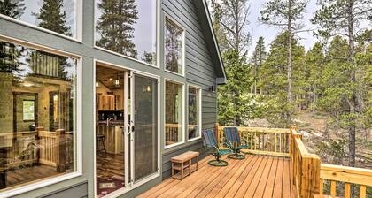 Rocky Mountain Alma Cabin with Deck & Hot Tub!