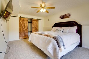 6 Schlafzimmer, Schreibtisch, Bügeleisen/Bügelbrett, kostenloses WLAN