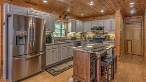 House, 3 Bedrooms | Private kitchen - Bear Creek Cabin by Escape to Blue Ridge (Blue Ridge)