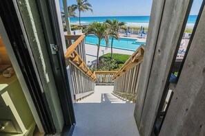 Property grounds - Hutchinson Island Oceanfront Condo Steps to the Beach from Unit (Stuart)