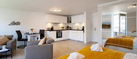 1 Schlafzimmer, Bügeleisen/Bügelbrett, WLAN