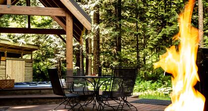 Spacious retreat, Pet Friendly, Hot Tub, outdoor entertaining space, Sauna and Fireplace!