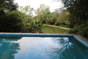 Außenpool, beheizter Pool