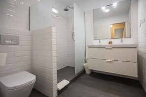 淋浴设施、吹风机、毛巾