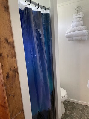 Shower, towels, toilet paper - Relaxing Cabin in the heart of Red Feather Lakes!! (Red Feather Lakes)
