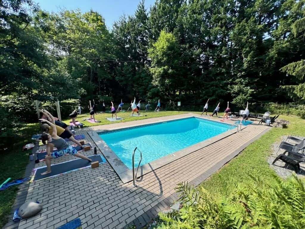 Udendørs pool, opvarmet pool