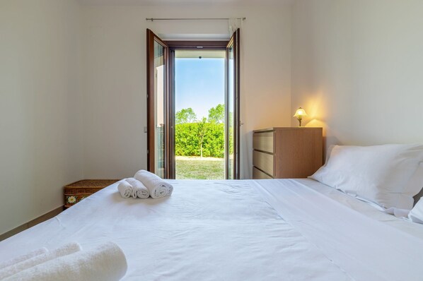 2 Schlafzimmer, Reisekinderbett, kostenloses WLAN