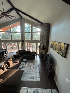 Älytelevisio, takka