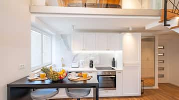 Studio (Duplex studio with Balcony and shared) | Cuisine privée