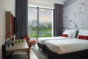 Standard Twin Room | In-room safe, desk, laptop workspace, blackout drapes - IntercityHotel Muscat (Muscat)