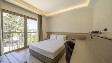 Draps en coton égyptien, literie de qualité supérieure, minibar