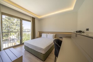 Dubbelrum | Egyptiska bomullslakan, sängtillbehör av högsta kvalitet och minibar