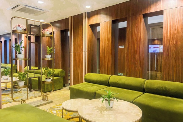 Sitzecke in der Lobby