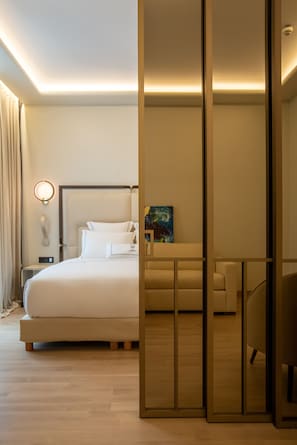Two Bedroom Suite City View | Egyptian cotton sheets, premium bedding, down comforters, pillowtop beds