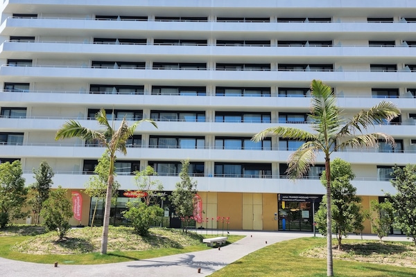 Voorkant van accommodatie