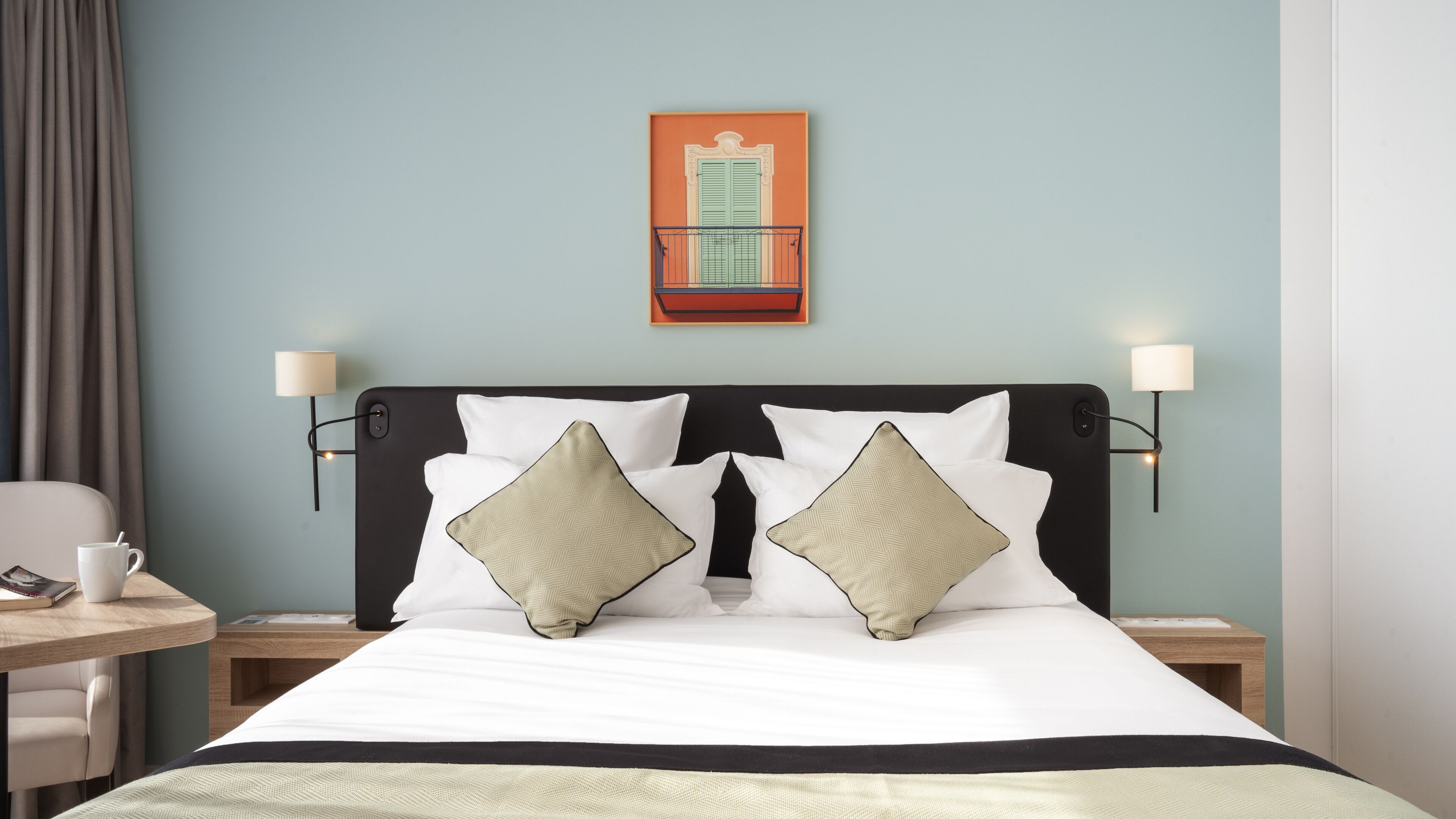 studio, 1 double bed | free wifi, bed sheets, wheelchair access