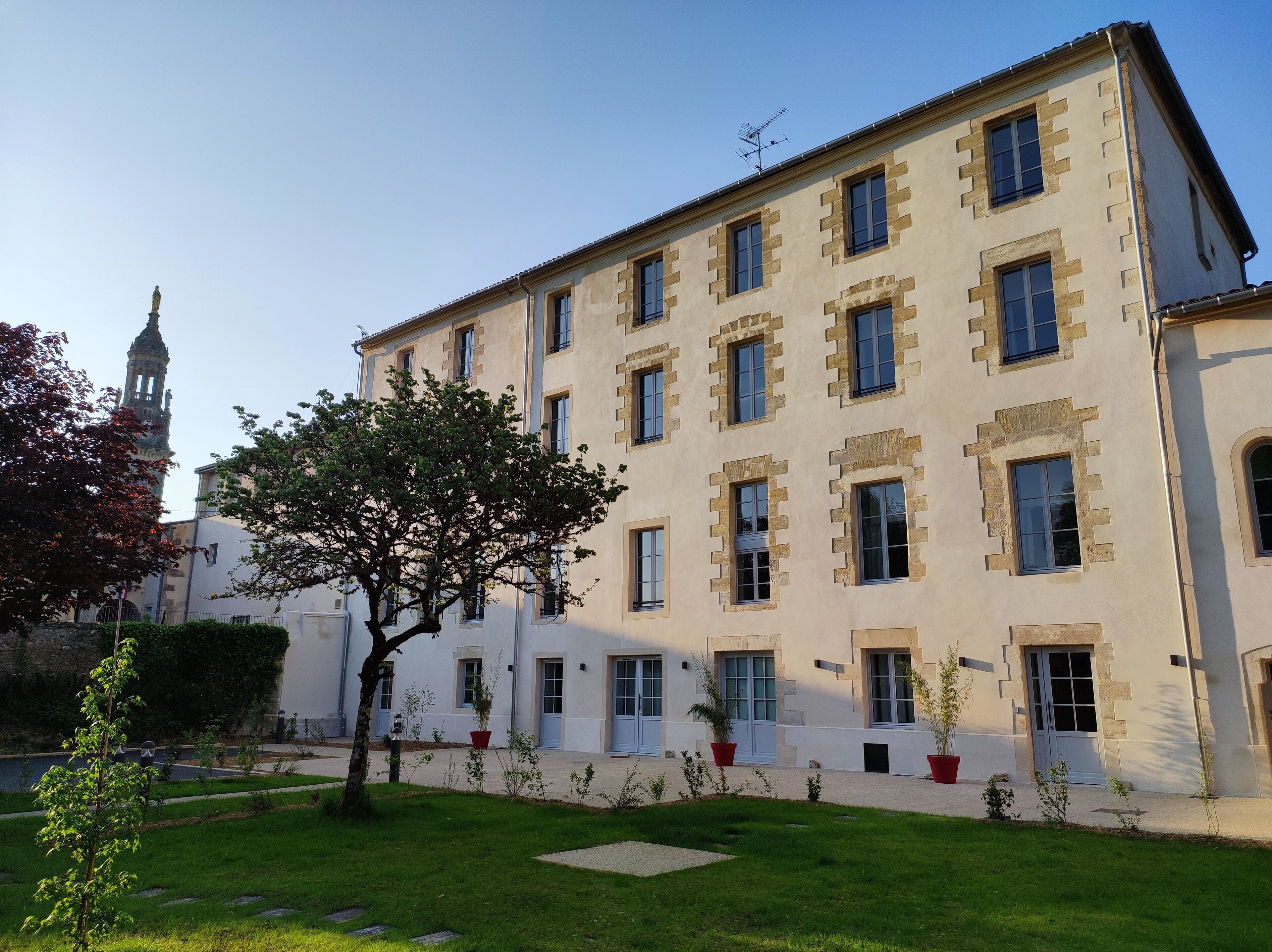 Fachada da propriedade