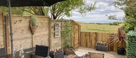 Fachada de la propiedad