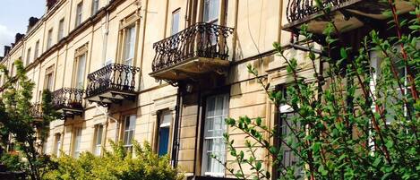 Façade de l’hébergement