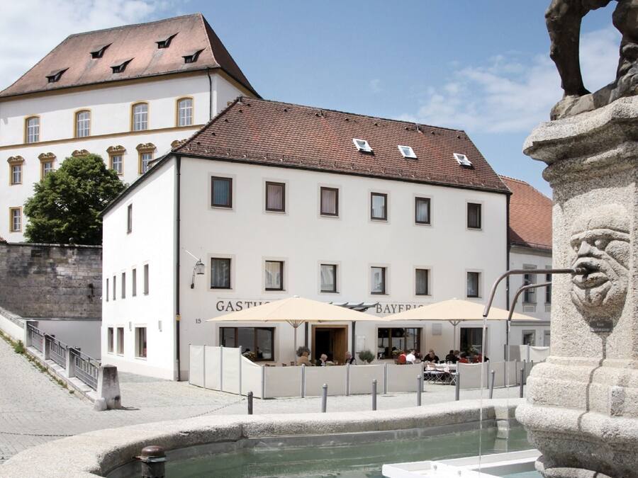 Fassade der Unterkunft