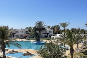Superior Room, Pool View | Balcony view