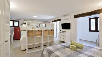 1 Schlafzimmer, Bügeleisen/Bügelbrett, kostenloses WLAN, Bettwäsche