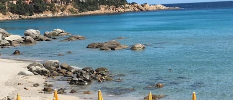 靠近海滩