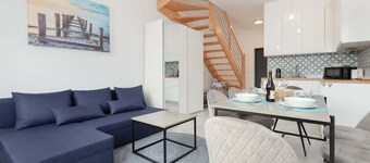 Spacious Apartment in Mielno | Terrace, Grill, 500 m to the Beach