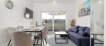 Spacious Apartment in Mielno | Terrace, Grill, 500 m to the Beach
